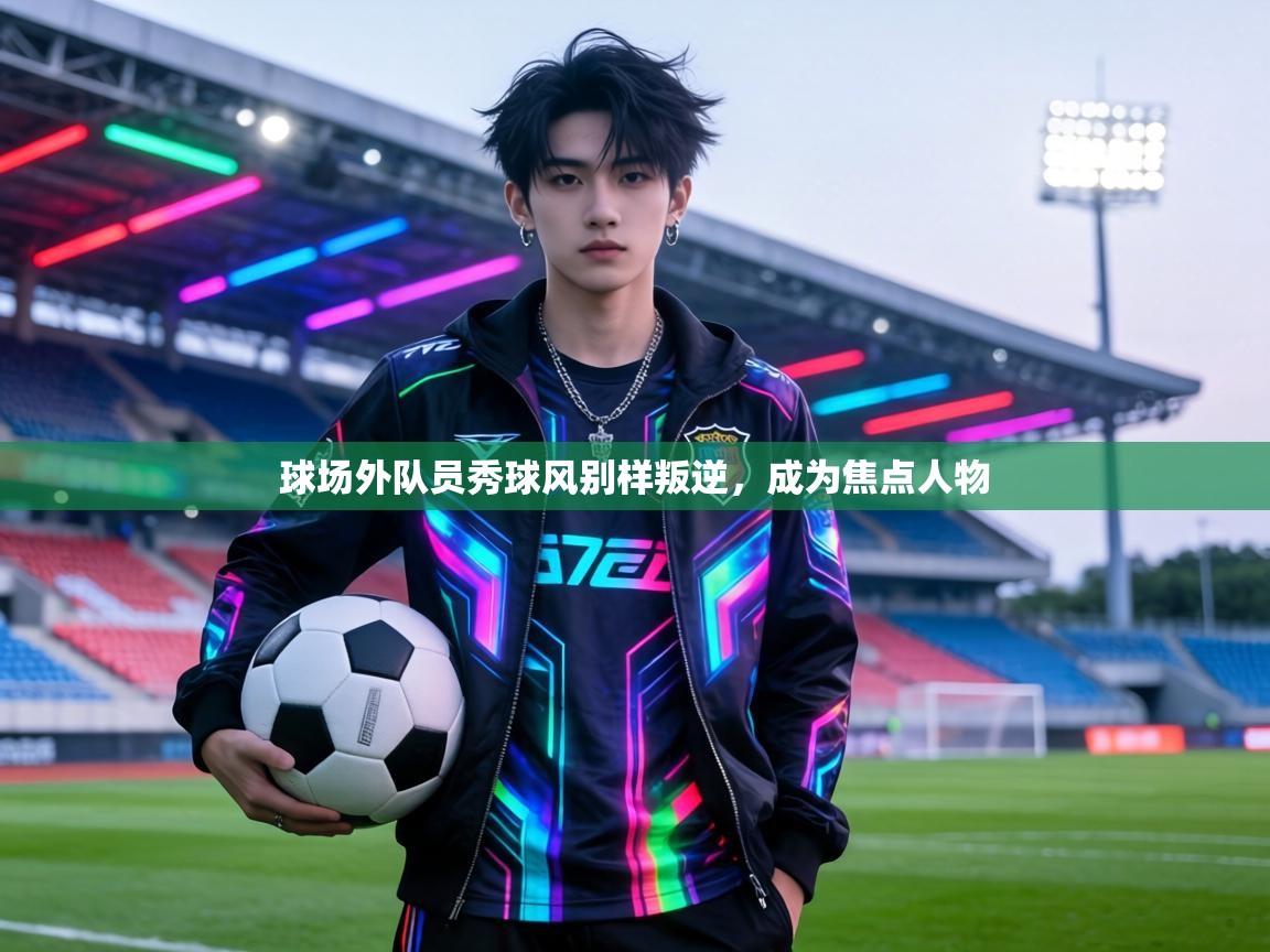 球场外队员秀球风别样叛逆，成为焦点人物  第1张