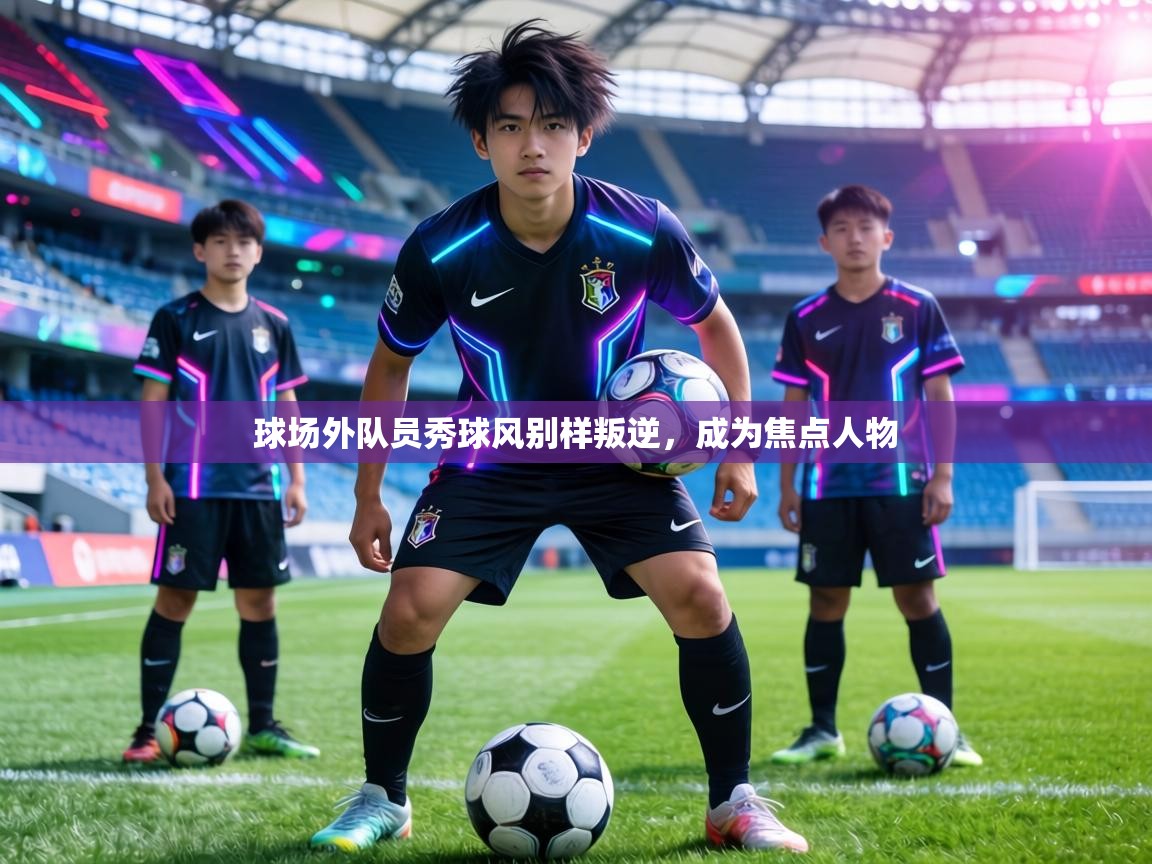 球场外队员秀球风别样叛逆，成为焦点人物  第2张